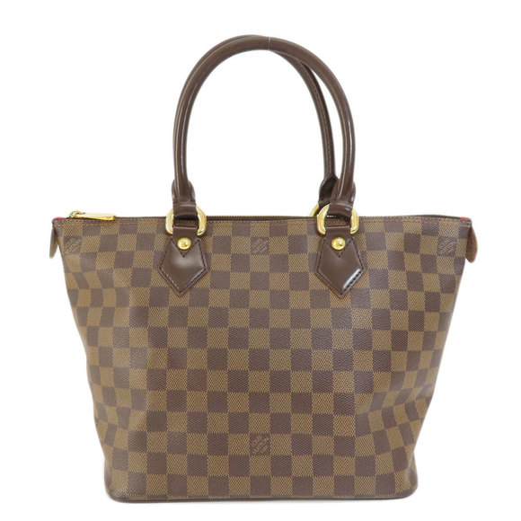 Louis Vuitton Saleya PM Damier Ebene Tote Bag Canvas - Picture 1 of 10
